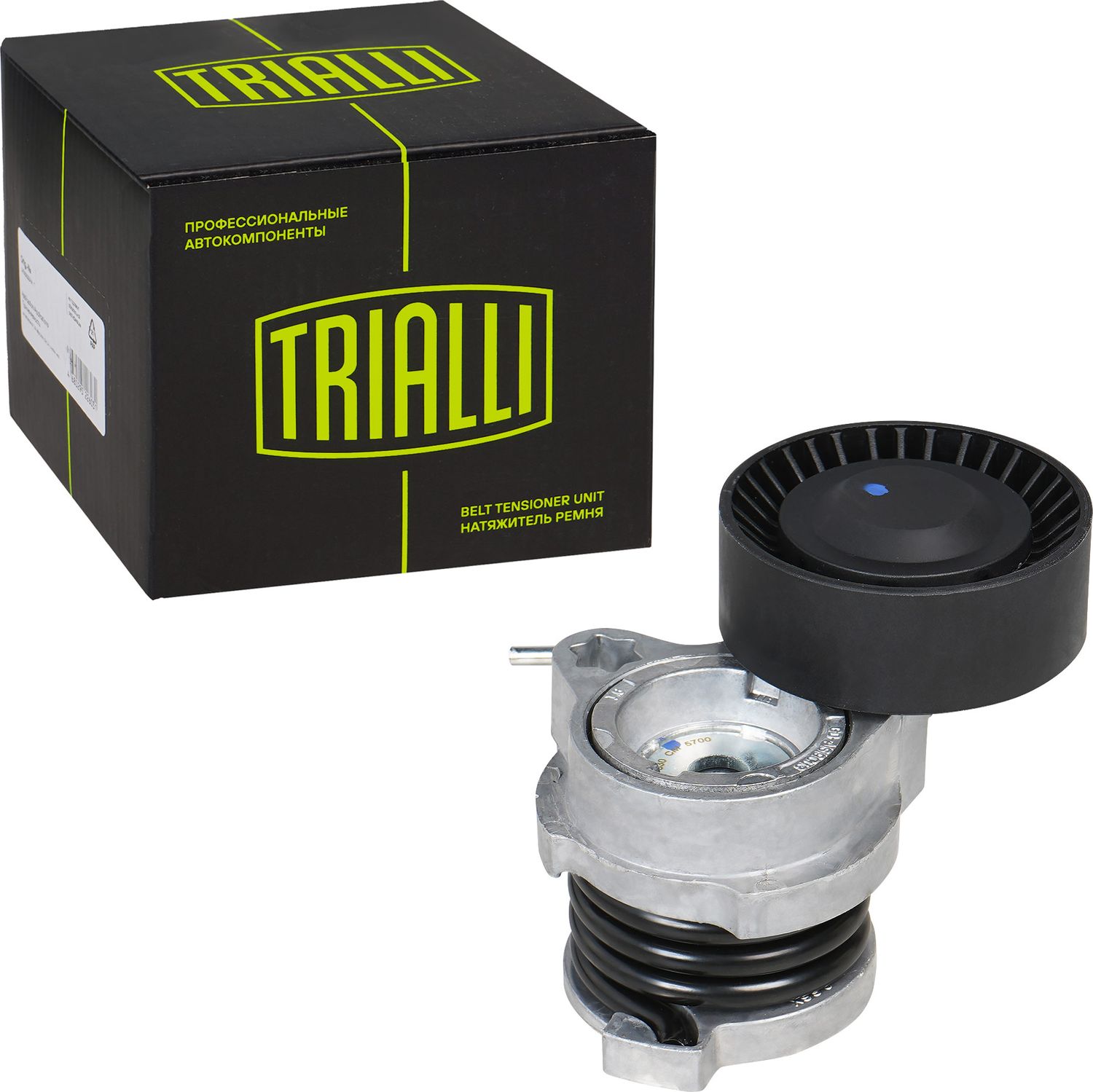 Натяжной ролик (натяжитель) приводного клинового зубчатого ремня Trialli. Артикул CM 5700