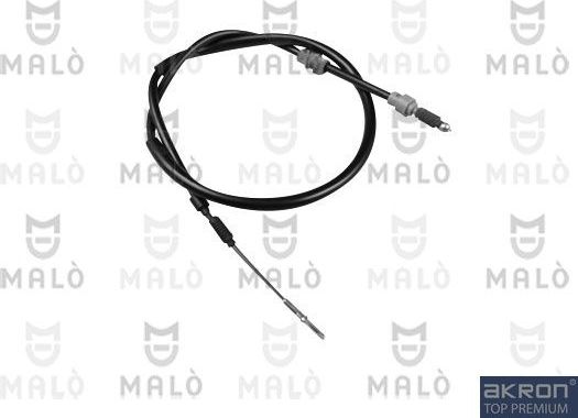 Трос ручника (тросик ручного тормоза) Malò. Артикул 21314
