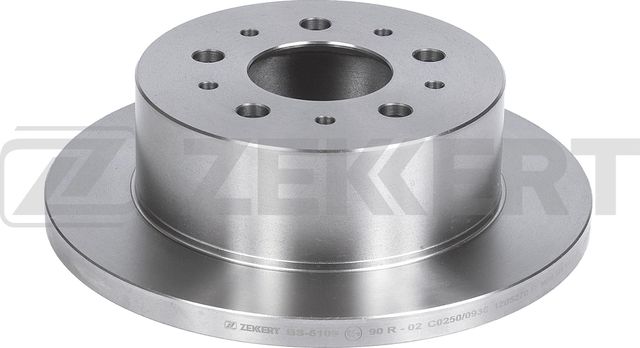 Тормозной диск Zekkert задний для Peugeot Boxer III 2006-2026. Артикул BS-5109