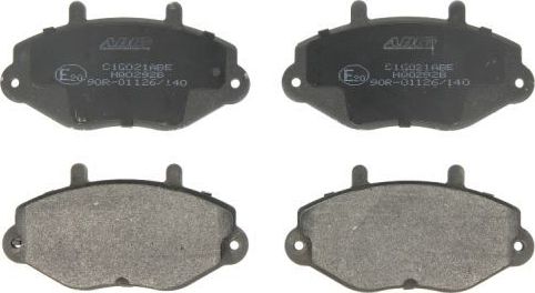 Тормозные колодки ABE (Low-Metallic). Артикул C1G021ABE