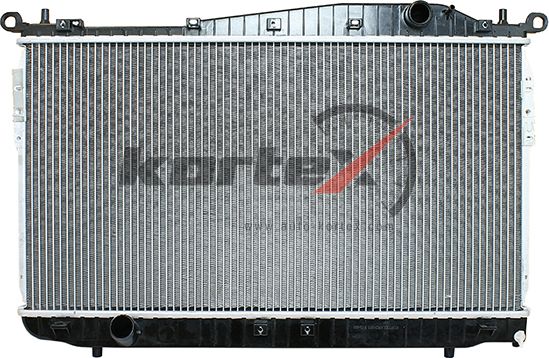 Радиатор CHEVROLET EPICA 06- 1.8/2.0/2.5 MКПП (Kortex). Артикул KRD1011