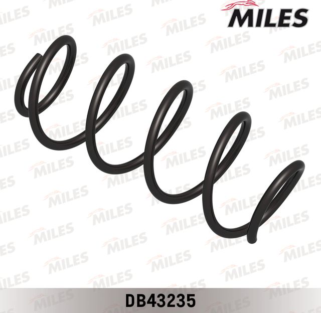 Пружина подвески Miles передняя для Skoda Fabia II 2007-2014. Артикул DB43235