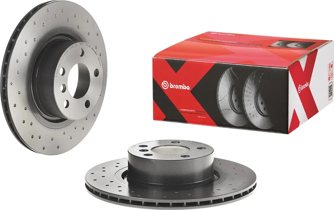 Тормозной диск Brembo XTRA LINE - Xtra. Артикул 09.B569.1X