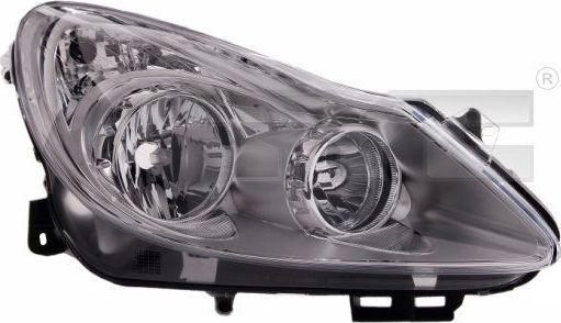 Фара передняя основная TYC правая для Opel Corsa D 2006-2011. Артикул 20-1153-15-2