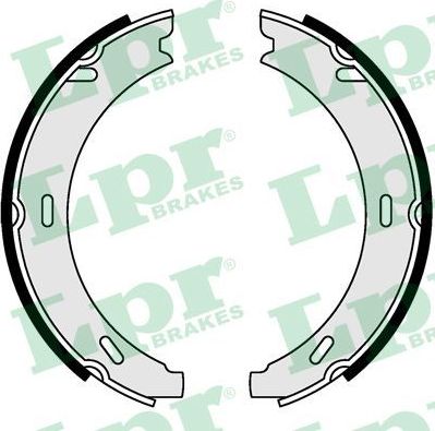 Тормозные колодки (стояночная тормозная система) LPR. Артикул 04730