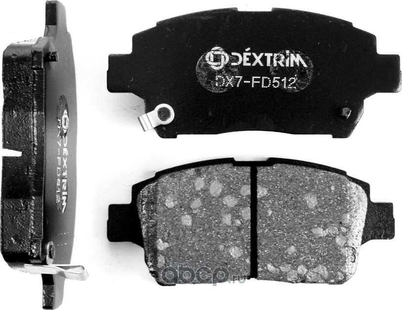 Колодки тормозные передние (Dextrim). Артикул DX7FD512