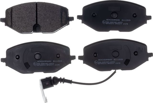 Тормозные колодки Denckermann. Артикул B111509