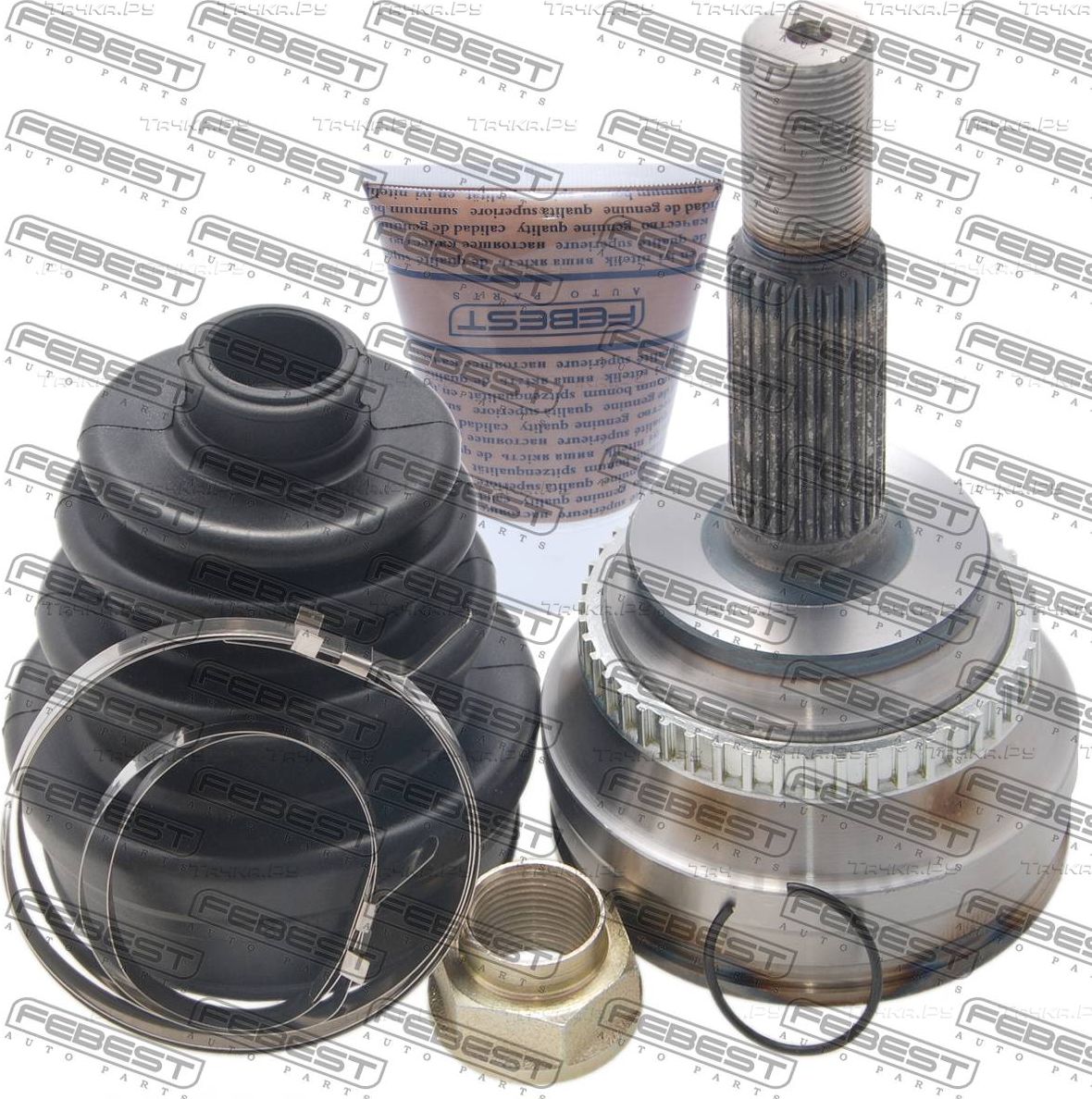 Шрус наружный (граната) Febest передний для Toyota RAV4 II (XA20) 2000-2005. Артикул 0110-072A48