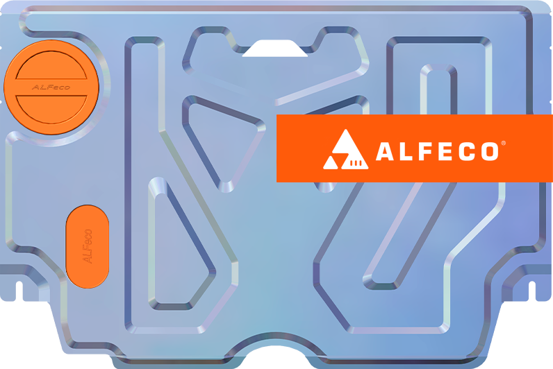 Защита алюминиевая Alfeco для картера и КПП Toyota Camry 50, 55 (V50, V55, XV50, XV55) XV50 2011-2018. Артикул ALF.24.590al