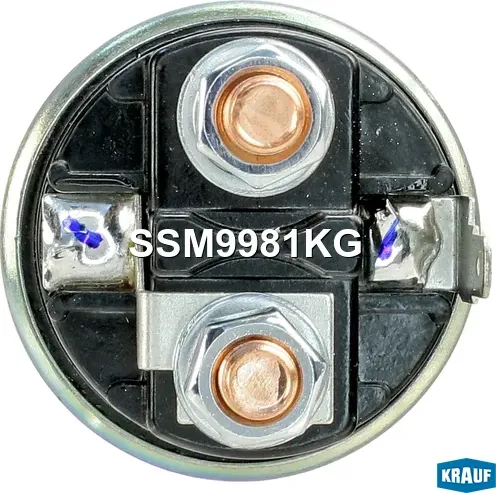 Втягивающее реле стартера Krauf. Артикул SSM9981KG