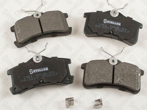 Тормозные колодки Stellox. Артикул 1061 002B-SX