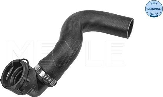 Патрубок системы охлаждения (радиатора) Meyle (EPDM (Этилен-пропиленовый каучук)). Артикул 219 222 0013