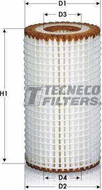 Масляный фильтр Tecneco Filters. Артикул OL0208/1E