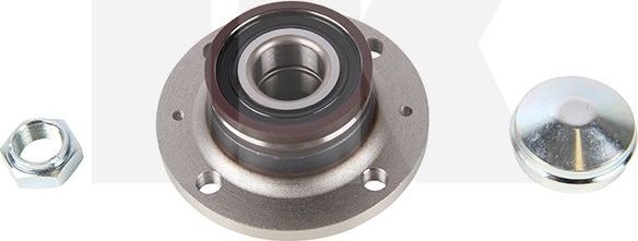 Ступичный подшипник (комплект) NK задний для Fiat Punto III Punto Evo 2008-2012. Артикул 762335