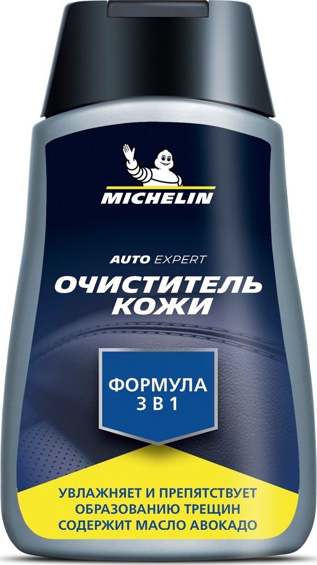 Очиститель кожи 3 в 1, 250 мл. MICHELIN. Артикул 32187