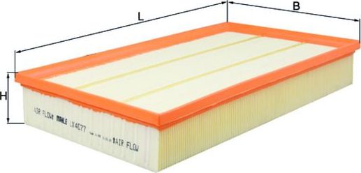 Воздушный фильтр Mahle. Артикул LX 4077