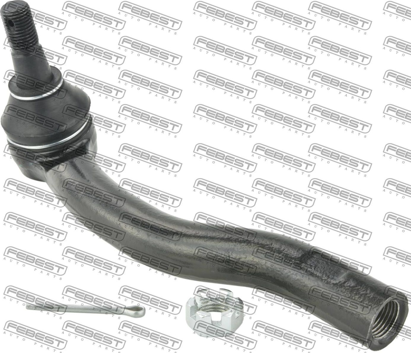 Наконечник рулевой тяги Febest. Артикул 0221-Z62LH