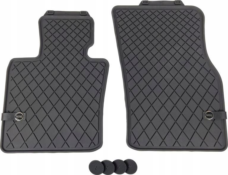 Коврики BMW (OEM) Essential оригинальные ЗD для салона Mini Сooper S F55, F56, F57 2014-2026 передние. Артикул 51472354155