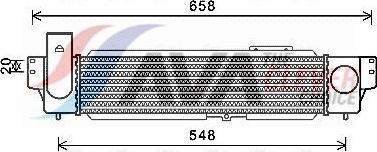 Интеркулер AVA. Артикул KAA4140