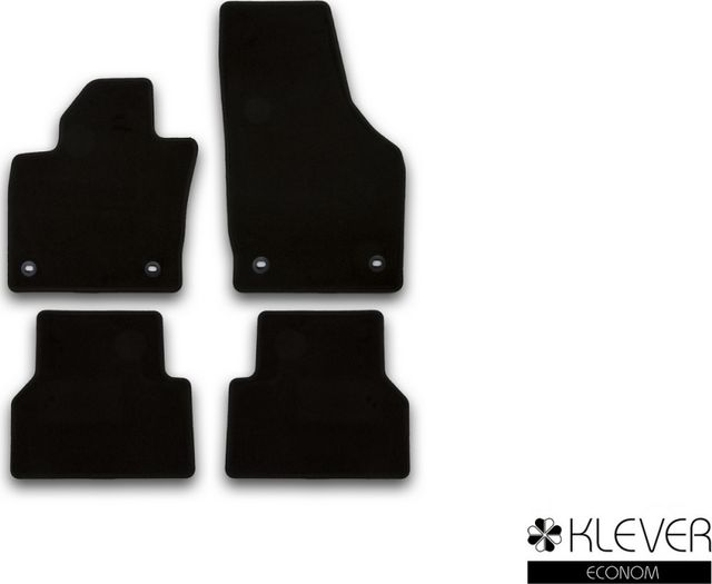 Коврики Klever Econom для салона Audi Q3 кроссовер 2015-2018. Артикул KVR01041901200k