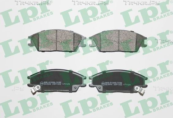 Тормозные колодки LPR. Артикул 05P1222