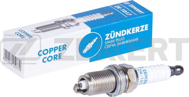 Свеча зажигания Zekkert для Honda Accord VII 2003-2008. Артикул ZK-1017