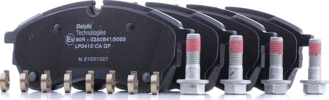 Тормозные колодки Delphi (Low-Metallic). Артикул LP3410