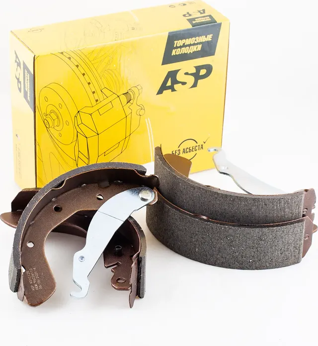 Задние тормозные колодки DAEWOO LANOS NEXIA/CHEVROLET LACETTI (ASP) ASP. Артикул K510128