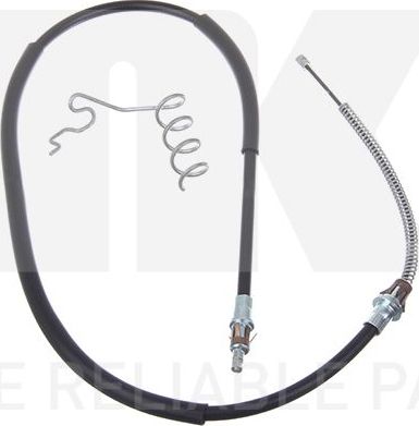 Трос ручника (тросик ручного тормоза) NK. Артикул 9025125