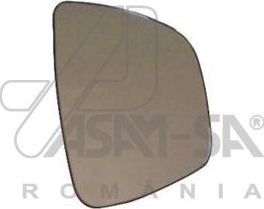 Зеркальное стекло бокового зеркала ASAM. Артикул 30350