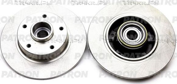 Тормозной диск Patron задний для Renault Scenic III 2009-2016. Артикул PBD7127