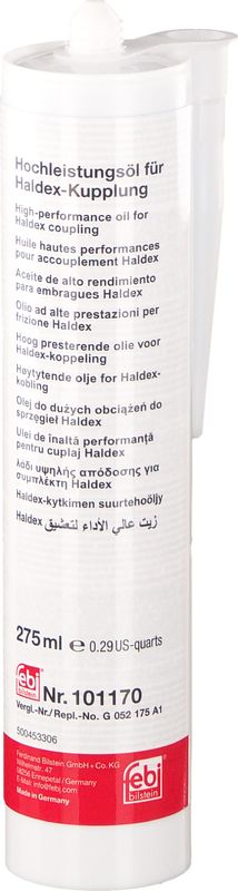 Масло трансмисионное Febi Bilstein. Артикул 101170