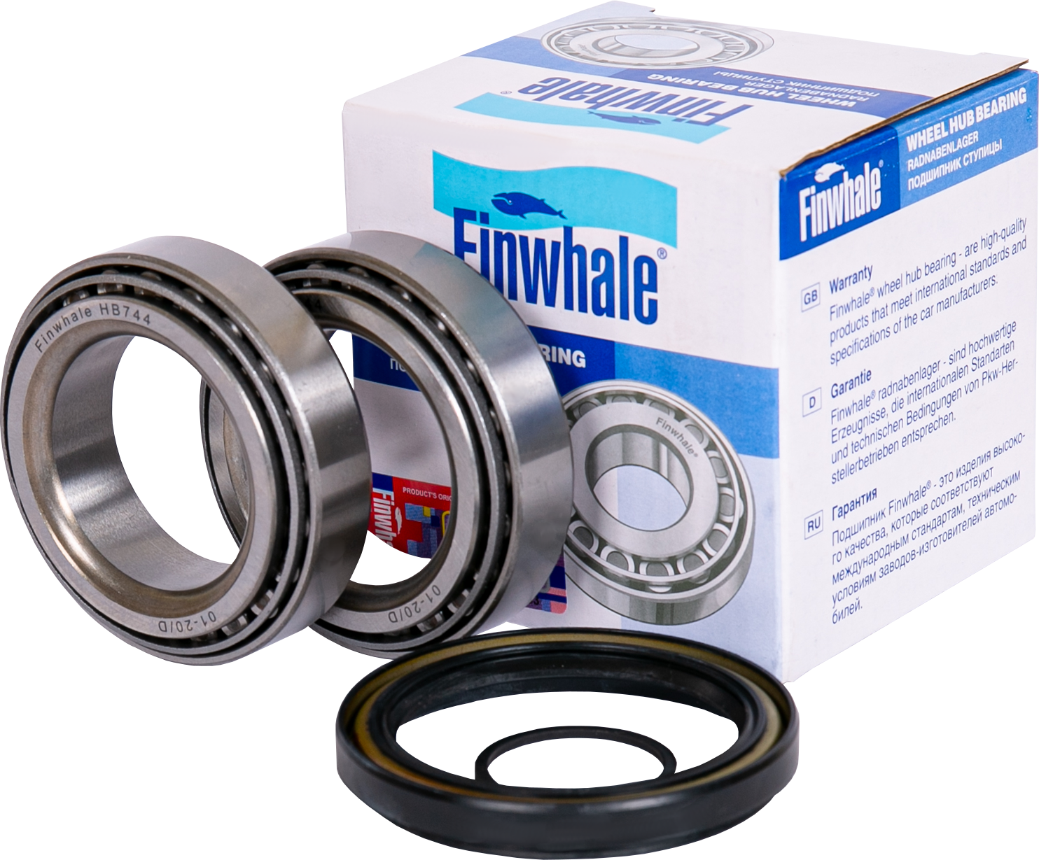 Ступичный подшипник (комплект) Finwhale. Артикул HB744