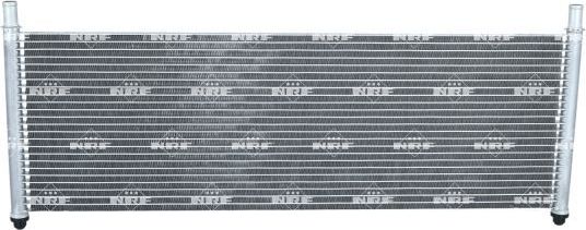 Радиатор охлаждения двигателя NRF (алюминий) для Tesla Model X I 2015-2026. Артикул 550267