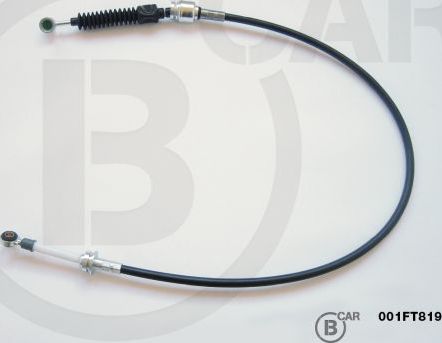 Трос переключения передач КПП B CAR. Артикул 001FT819