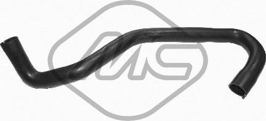 Патрубок радиатора (системы охлаждения) Metalcaucho нижний для Peugeot Boxer II (230) 1997-2002. Артикул 08901