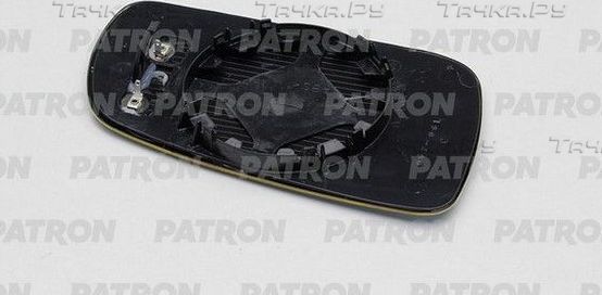 Зеркальное стекло бокового зеркала Patron левое для SEAT Toledo II 1998-2006. Артикул PMG4011G03