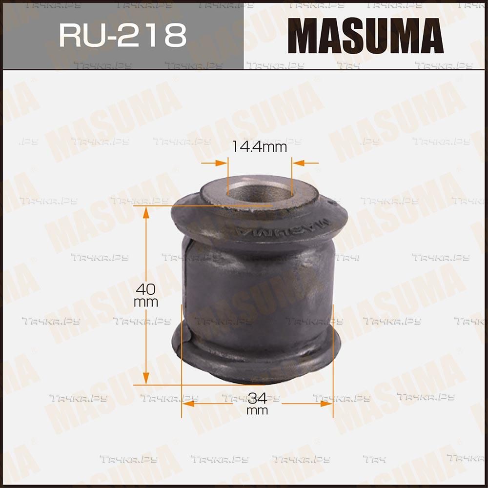 Сайлентблок заднего рычага подвески Masuma правый/левый верхний/нижний для Nissan Primera P10 1991-1996. Артикул RU-218