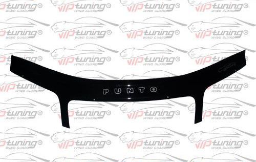 Дефлектор Vip-Tuning для капота Fiat Punto II 2003-2010. Артикул FT07