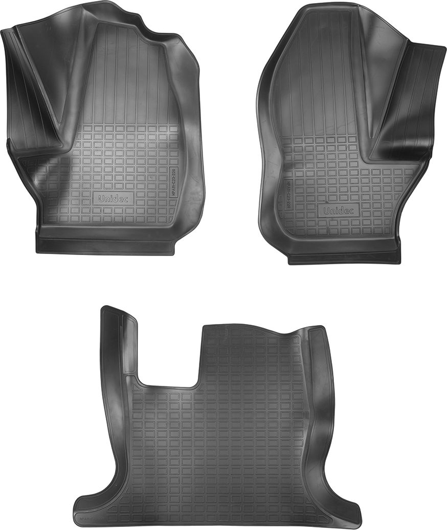 Коврики 3D Норпласт передние для салона ГАЗ Газель NN 2021-2026. Артикул NPA11-C23-228