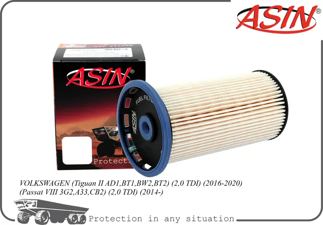 Фильтр топливный (Asin). Артикул ASINFF2243