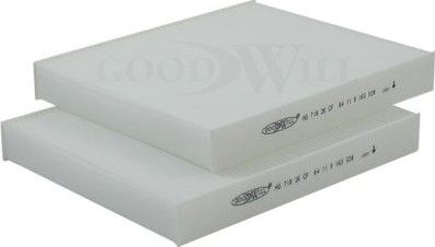 Салонный фильтр GoodWill. Артикул AG 718 2K CF
