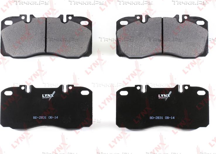 Тормозные колодки LYNXauto для IVECO Daily IV 2006-2011. Артикул BD-2831