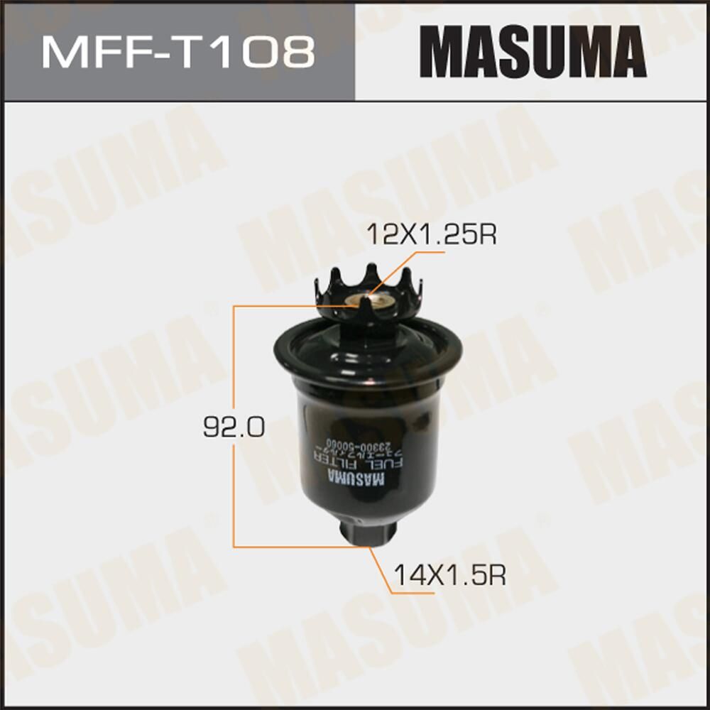 Топливный фильтр Masuma. Артикул MFF-T108