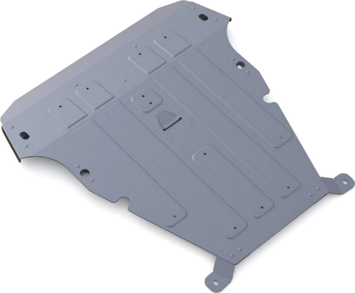 Защита алюминиевая Rival для картера и КПП (увеличенная) Volvo XC70 II 2007-2016. Артикул 333.5911.1