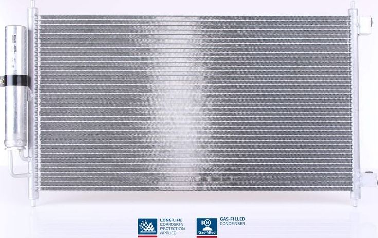 Радиатор кондиционера (конденсатор) Nissens (алюминий). Артикул 940382