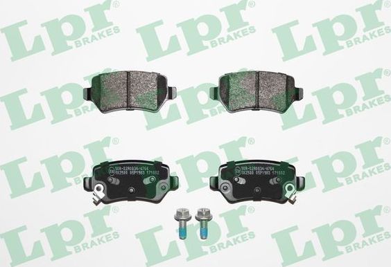 Тормозные колодки LPR. Артикул 05P1983