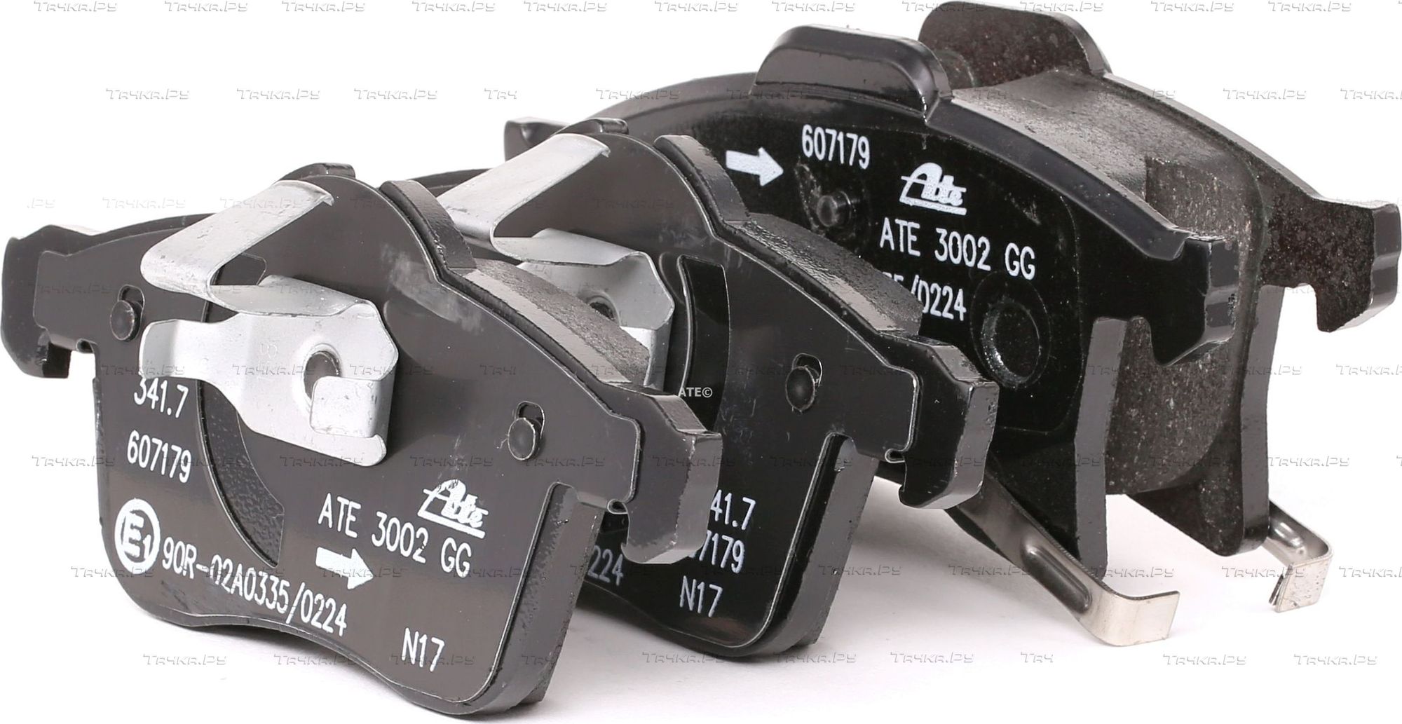 Тормозные колодки ATE передние для Opel Corsa D 2007-2014. Артикул 13.0460-7179.2