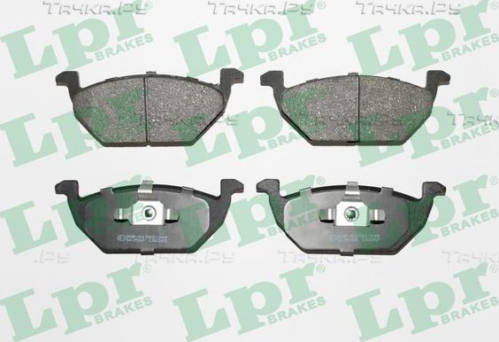 Тормозные колодки LPR для Skoda Fabia III 2014-2026. Артикул 05P730