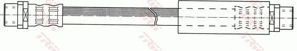Тормозной шланг TRW. Артикул PHA288